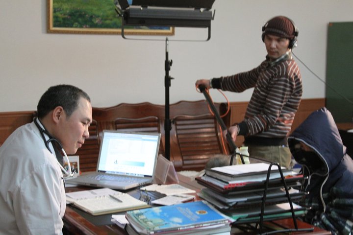 Behind the scenes